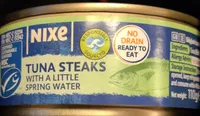 Tuna Steaks With A Little Spring Water