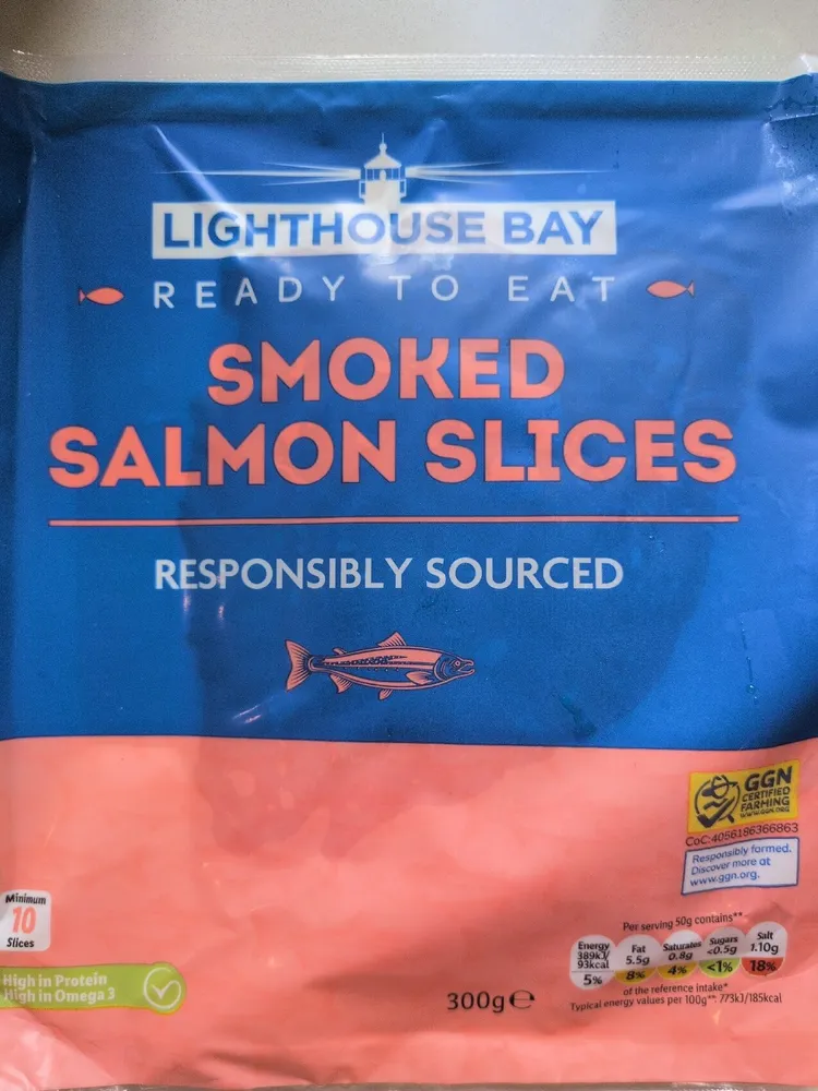 Smoked Salmon Slices