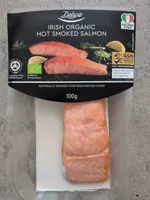 Organic hot smoked salmon