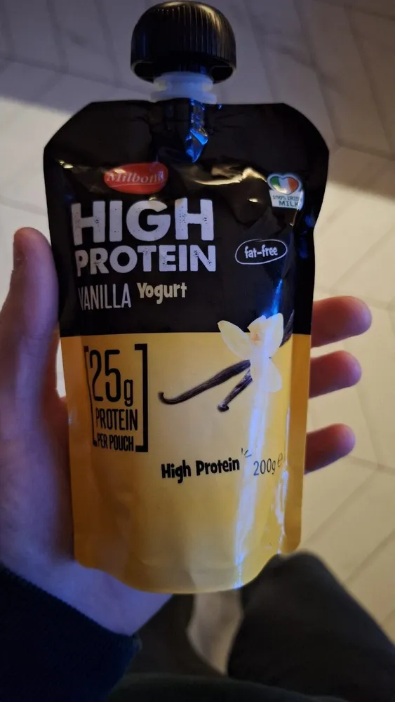 High Protein Vanilla Yogurt
