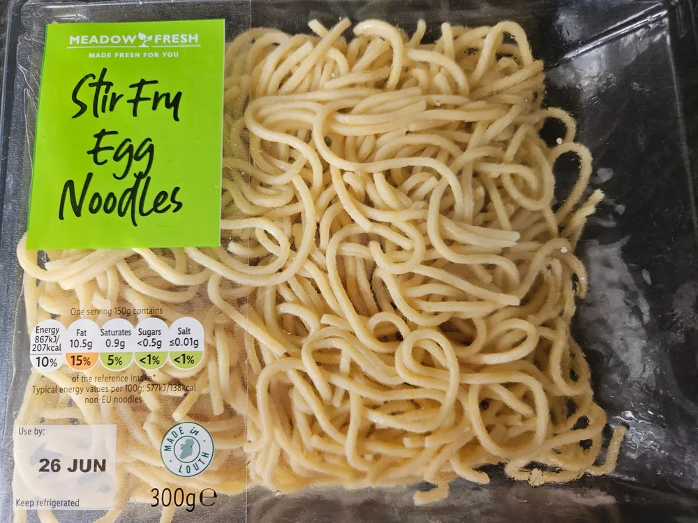 Stir Fry Egg Noodles