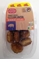 Fleischpflanzerl mit Bacon und Schnittlauch