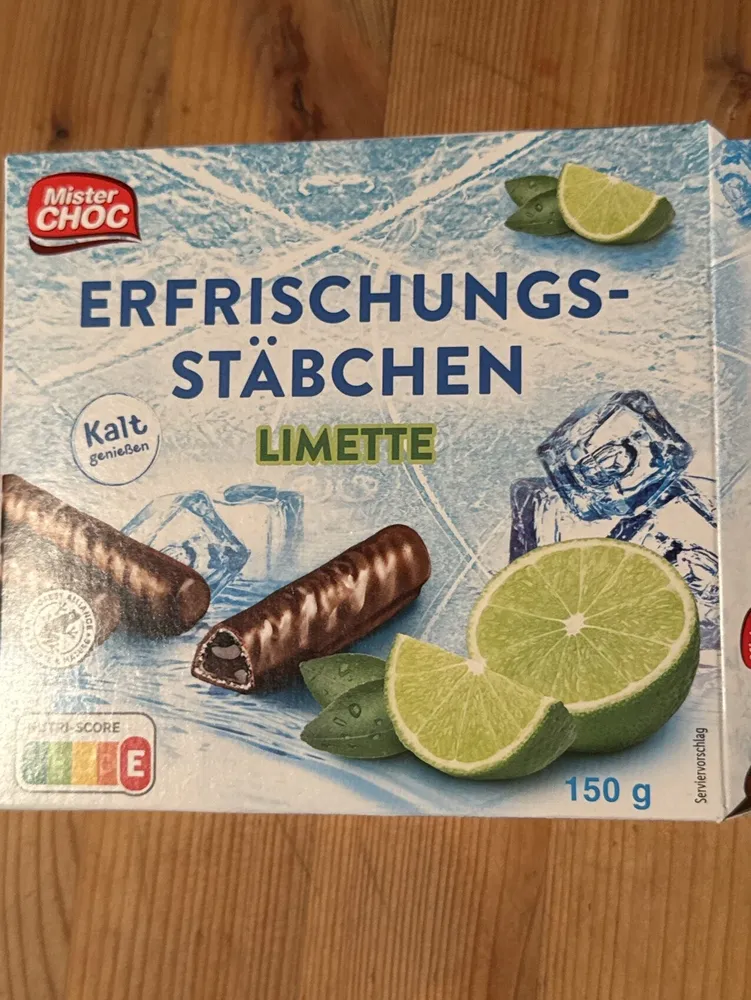 Erfrischungs-Stäbchen Limette
