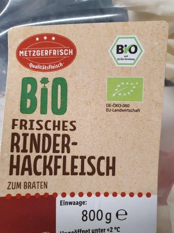 Bio Rinder-Hackfleisch