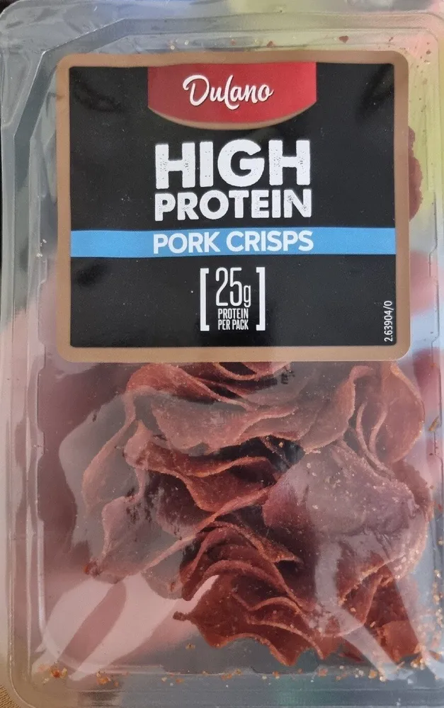 High Protein Pork Crisps