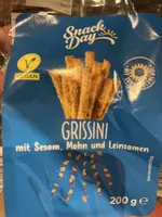 Grissini Mit Sesam, Mohn Und Leinsamen