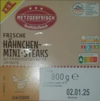Hähnchen Mini-Steaks