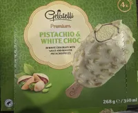 Pistachio White Choc Ice Cream