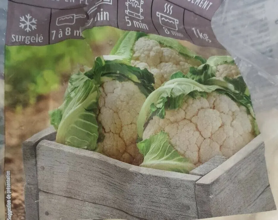 Choux fleurs en fleurette