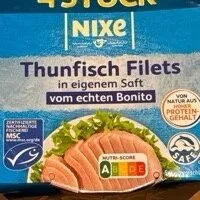 Thunfisch Filets in eigenem Saft