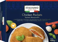 Chicken Pockets Tomato Mozzarella