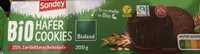 BIO HAFER COOKIES 25% Zartbitterschokolade