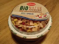 Bio Natur Joghurt mit Knuspermüsli: Apfel-Himbeere