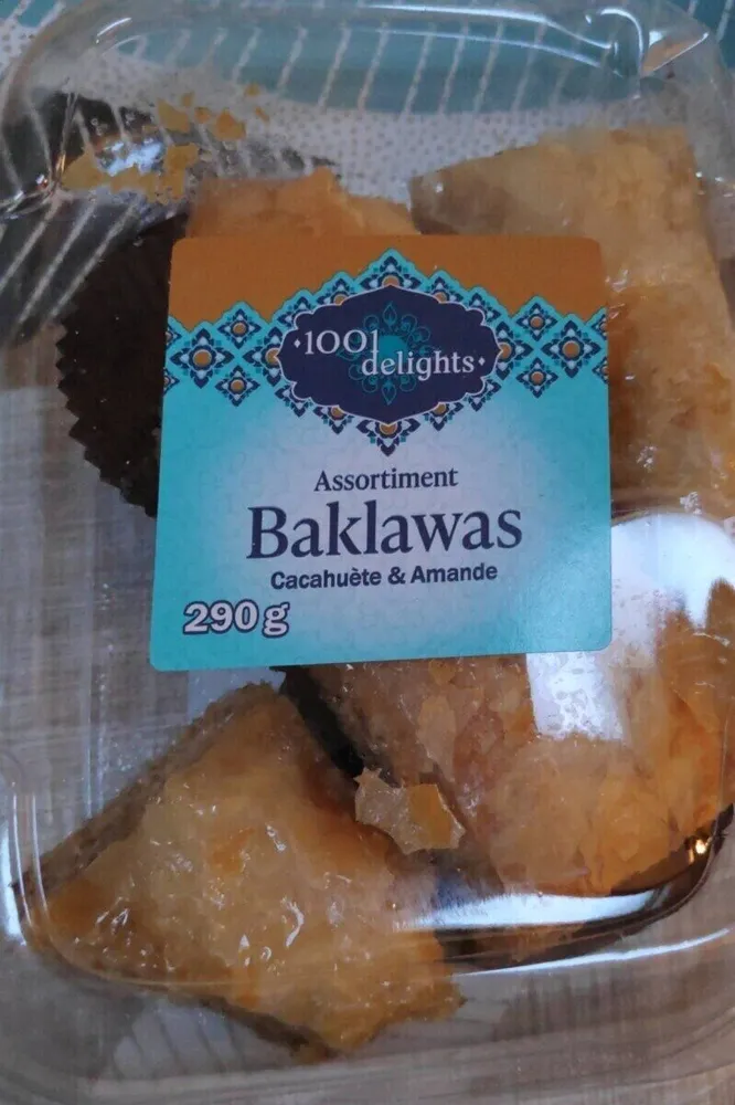 Assortiment Baklawas Cacahuète & Amande