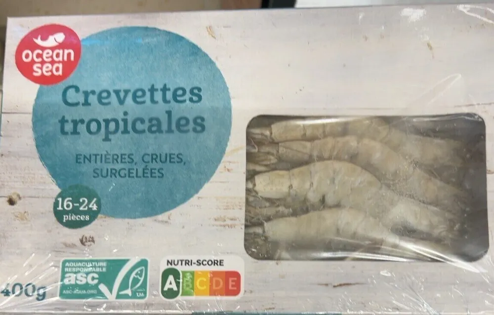 Crevettes tropicales