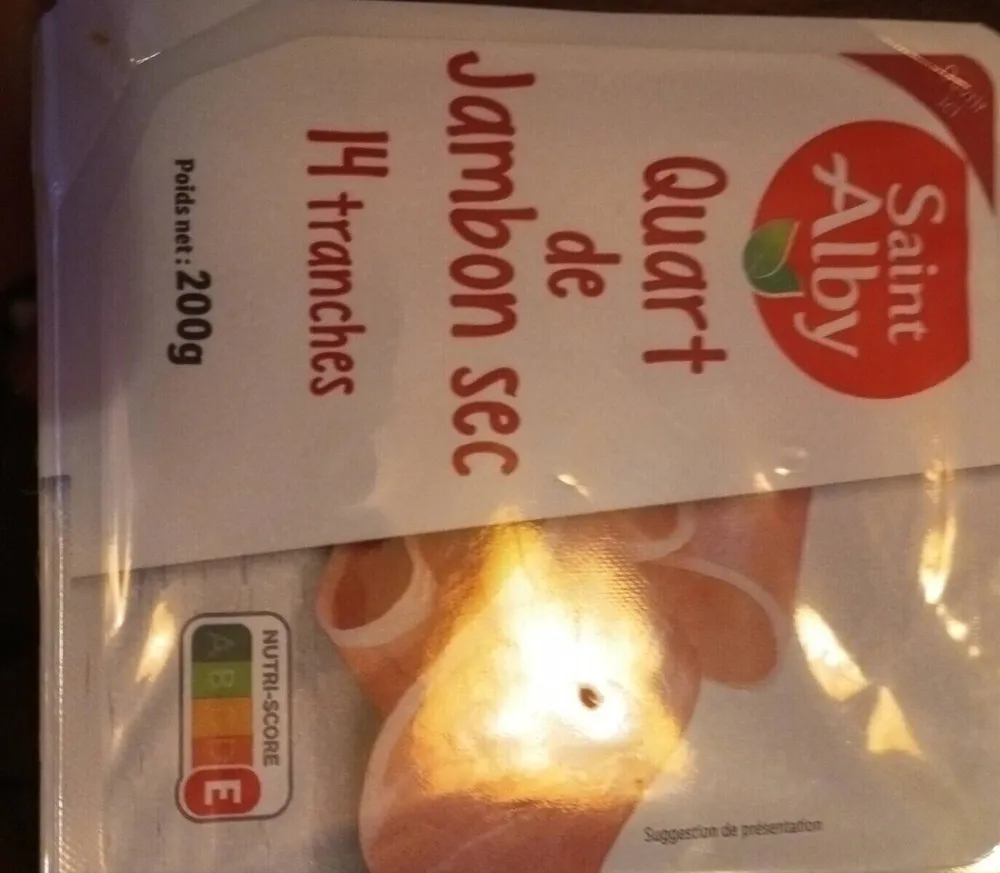 Quart de jambon sec