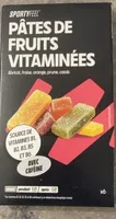 PÂTES DE FRUITS VITAMINÉES