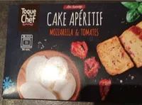 Cake apéritif mozzarella & tomates