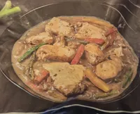 Aiguillettes de poulet sauce forestière