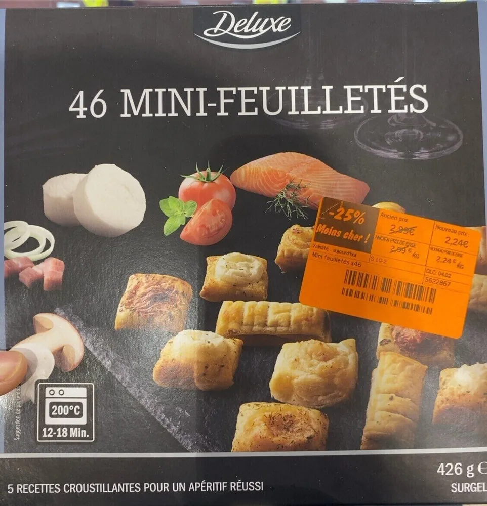 Mini feuilletés