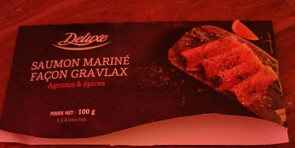Saumon mariné façon gravlax