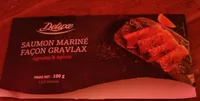 Saumon mariné façon gravlax