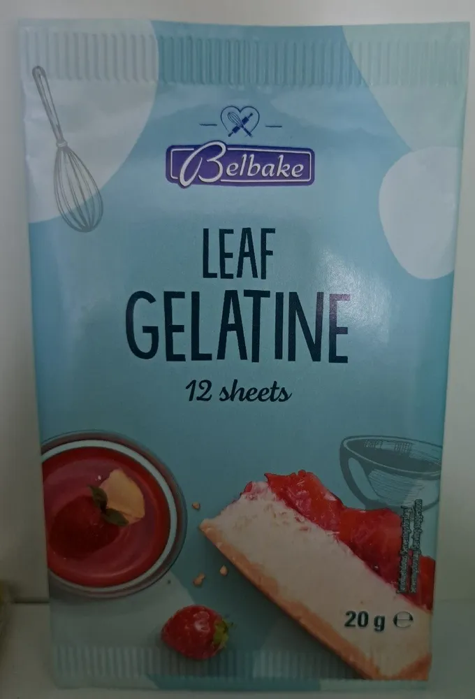 Leaf Gelatine