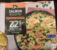 Salmon risotto