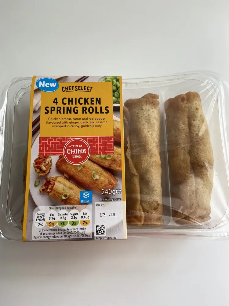 Chicken Spring Rolls