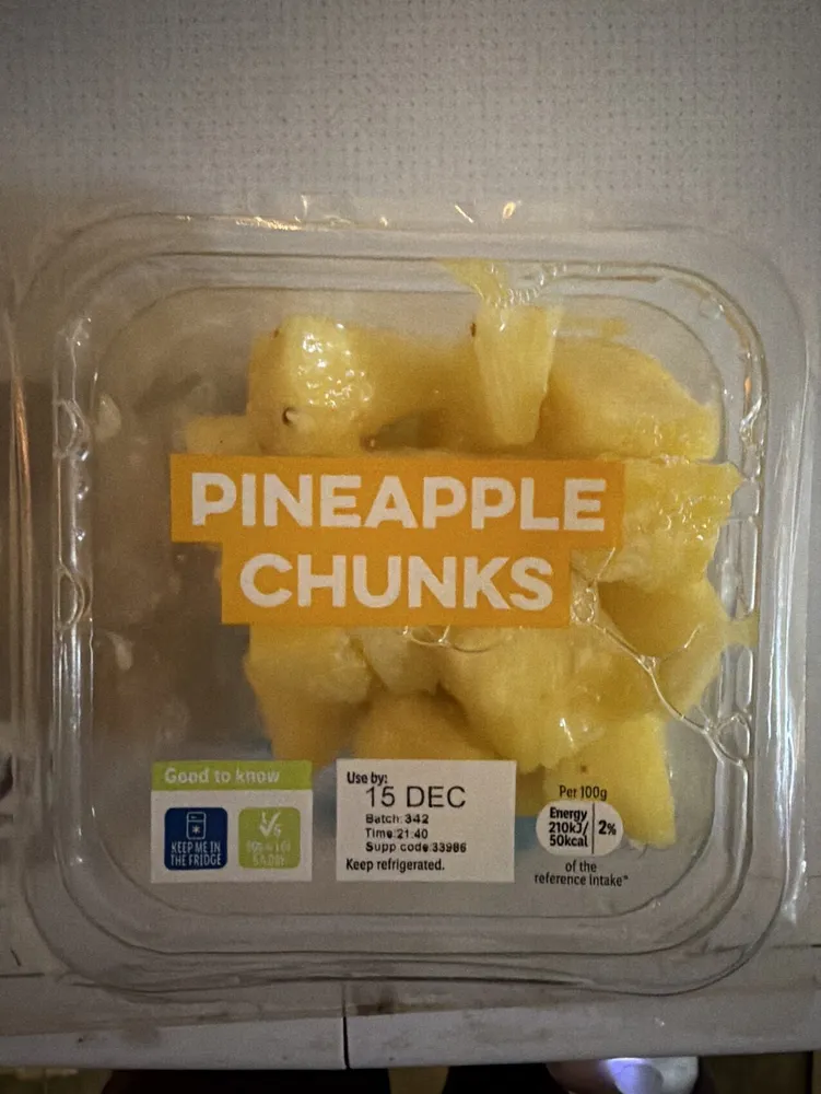 Pineapple Chunks