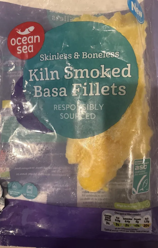 Kiln Smoked Basa Fillets