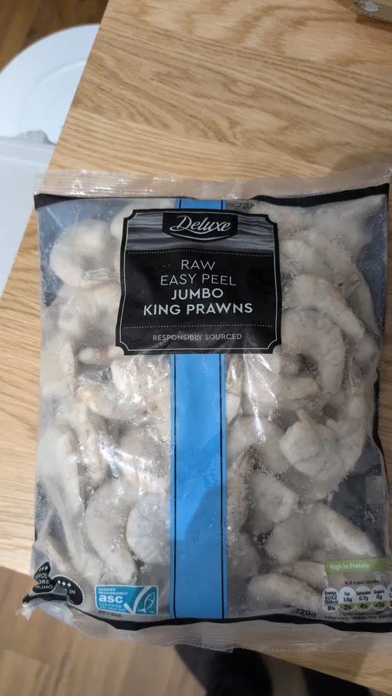 Raw Easy Peel Jumbo Prawns