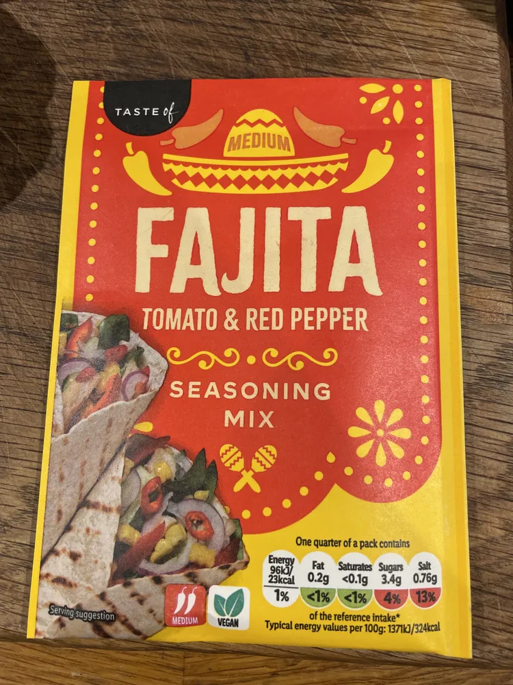 Fajita Tomato & Red Pepper Seasoning Mix