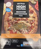High Protein Pizza: Stonebaked Cheeburger