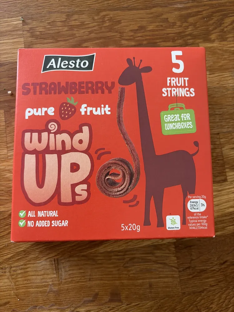 STRAWBERRY pure fruit wind ups