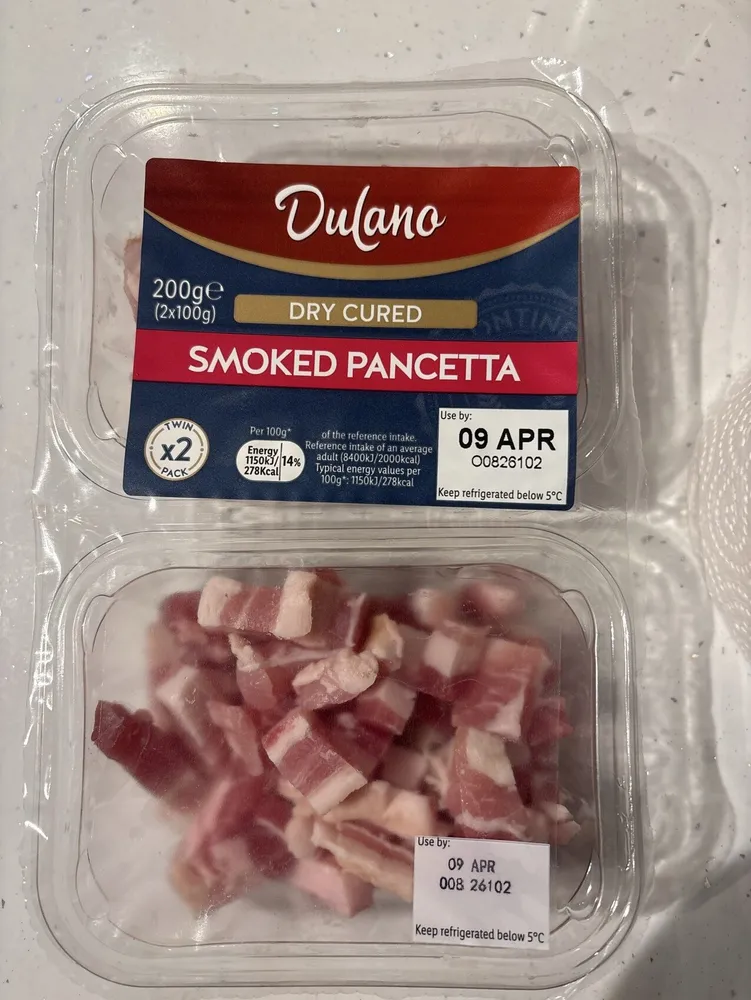 Dry Cured Smoked Pancetta