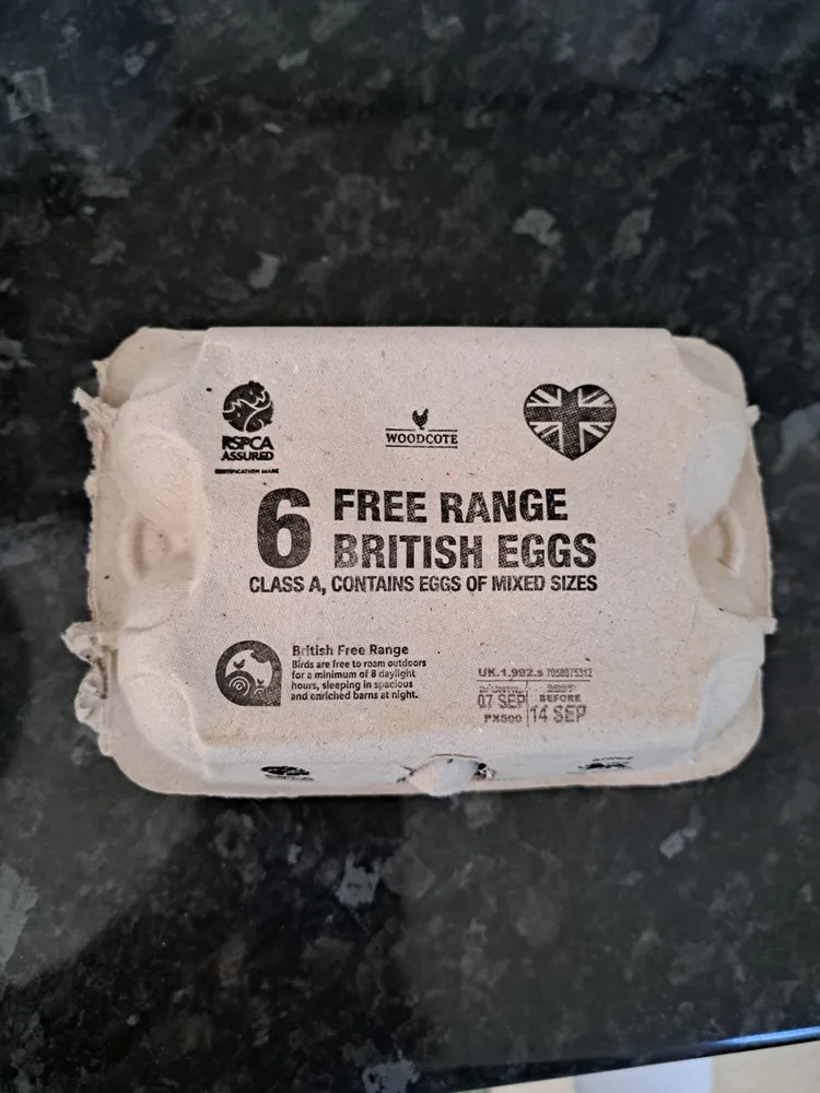 Free Range British Eggs (Mixed Sizes)