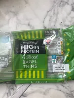 High Protein 4 Sliced Bagel Thins