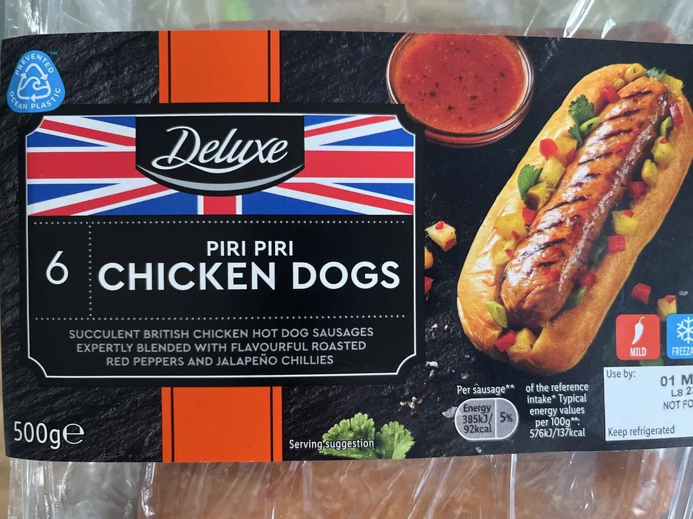 Deluxe Piri Piri Chicken Dogs