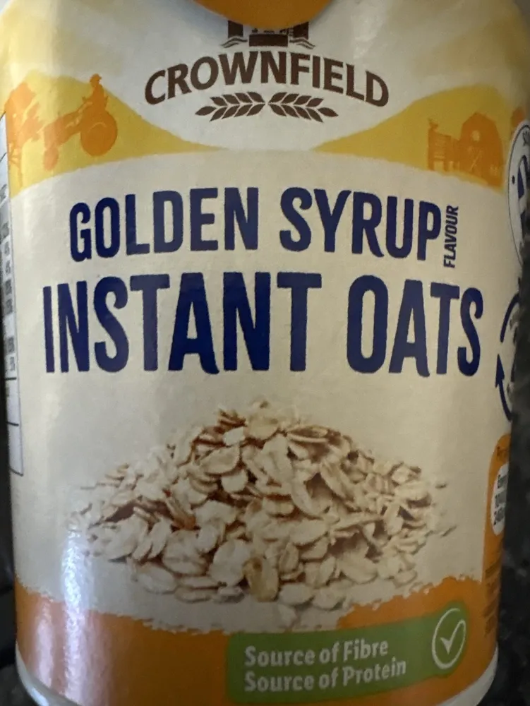 Golden Syrup Instant Oats Pot