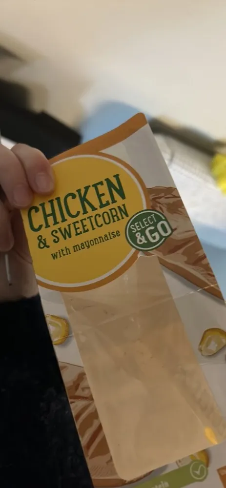 Chicken & Sweetcorn with mayonnaise