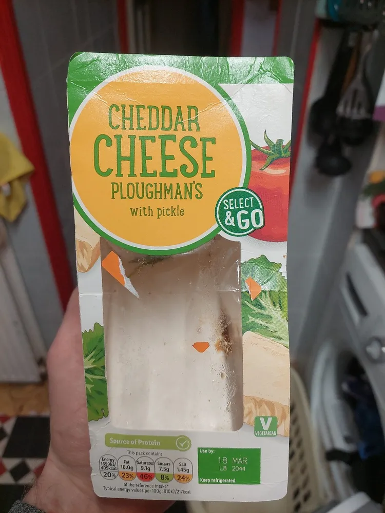 Cheddar Cheese Ploughman’s