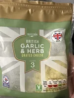 Garlic & Herb Grated Cheese