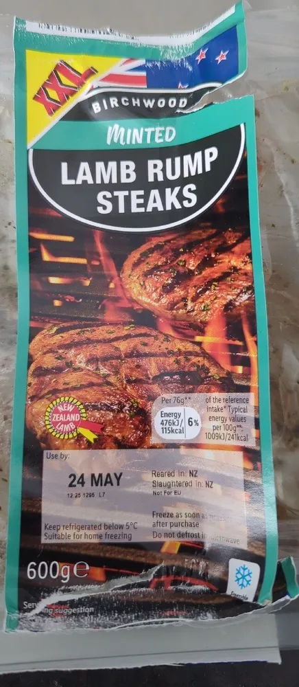 Lamb Rump Steaks