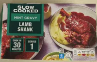 Lamb Shank With Mint Gravy