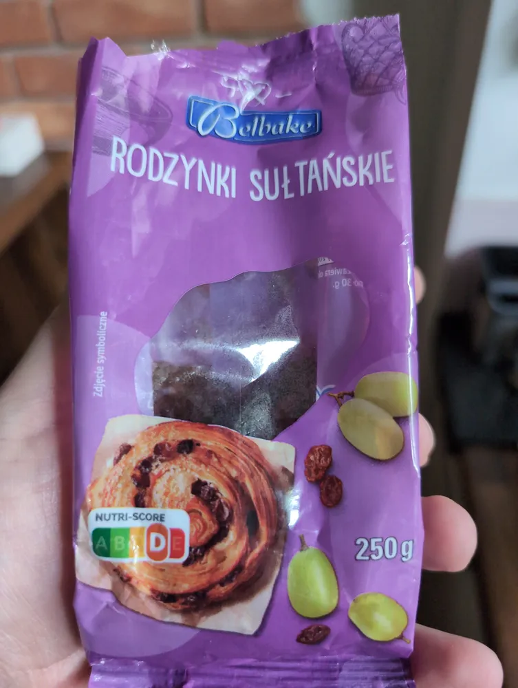 Sultana raisins