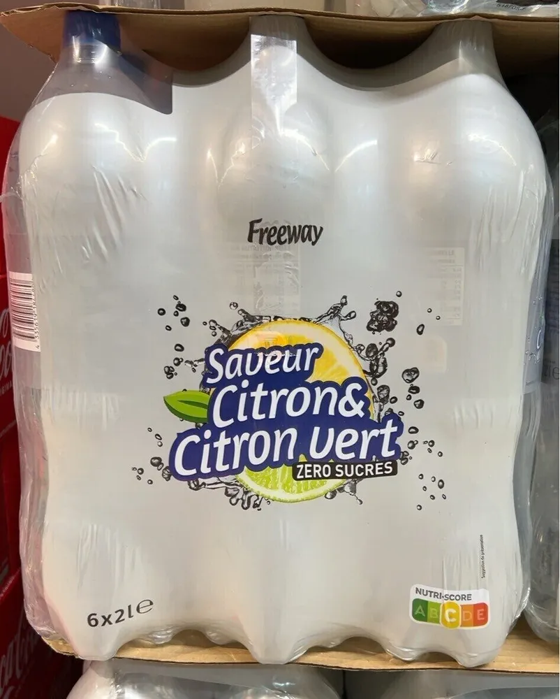 Saveur Citron & Citron vert ZERO SUCRES
