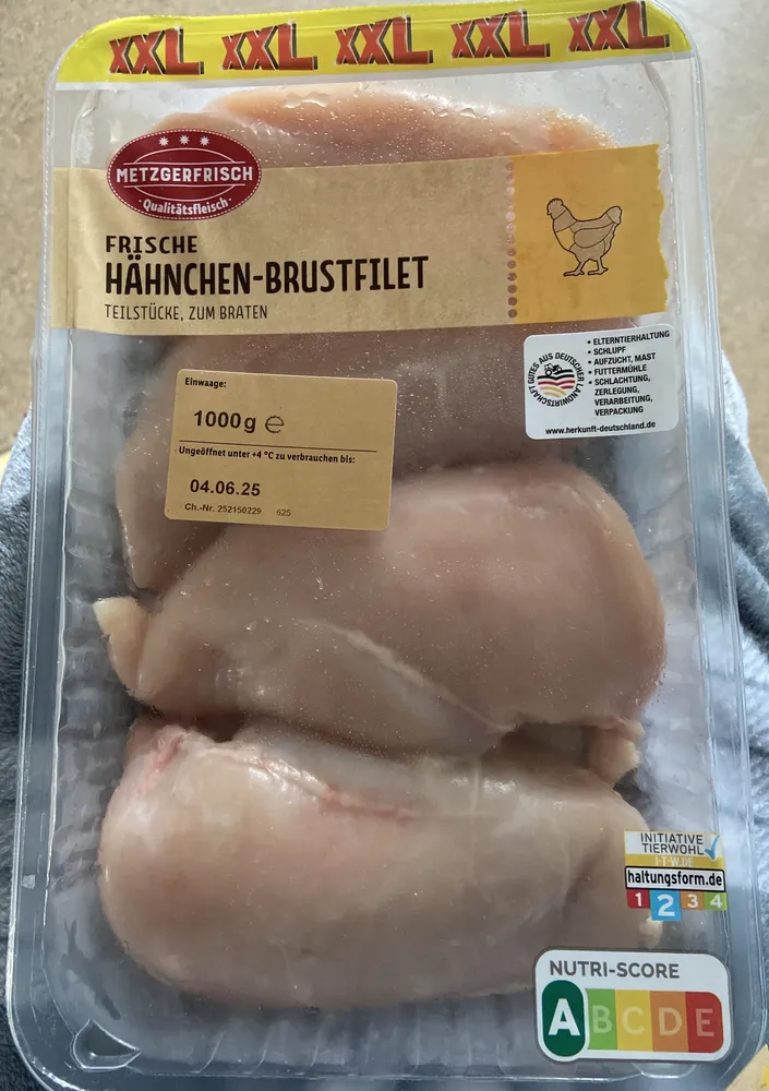 Frische Hähnchen-Brustfilet