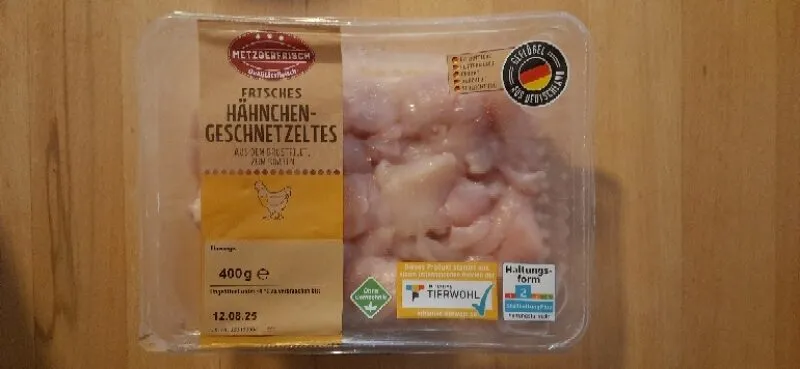 hähnchen geschnetzeltes