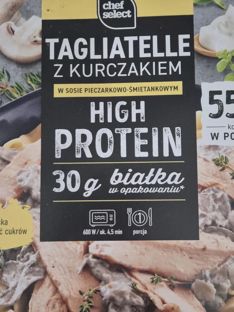 Tagliatelle z kurczakiem